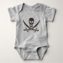 Search for skull and crossbones baby clothes Pirate flag