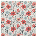 Search for simple floral fabric Boho