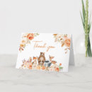 Search for baby shower thank you cards Woodland
