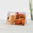 Search for hot cocoa cards Pumpkin