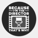 Search for movie director stickers Film producer