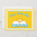 Search for you are my sunshine baby shower invitations Clouds