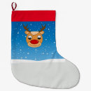 Search for reindeer christmas stockings Blue