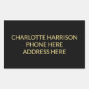 Search for gold name stickers Simple