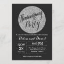 Search for black housewarming party invitations Glitter