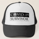 Search for pandemic hats Black and white