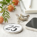 Search for embossed key rings Silver