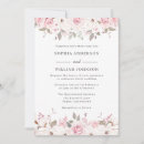 Search for blush and grey wedding invitations Floral