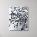 Search for black white canvas prints Floral