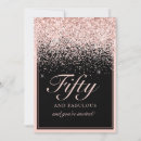 Search for 50 and fabulous invitations Pink