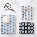 Search for border collie wrapping paper Black and white