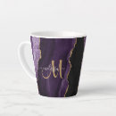 Search for purple monogram mugs Glam