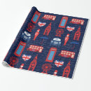 Search for london wrapping paper Phone booth