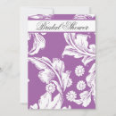 Search for damask bridal shower invitations Classic