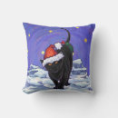 Search for black cat christmas cushions Festive