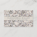 Search for floral pattern business cards Feminine