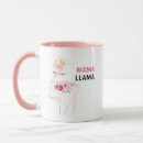 Search for mama llama mugs Floral