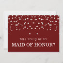Search for be my matron of honor Maid of honour