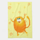 Search for cat cartoon tea towels Illustration