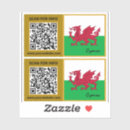 Search for welsh flag stickers Cymru