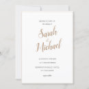 Search for simple modern wedding invitations Classic