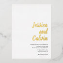 Search for gold text invitations Typography