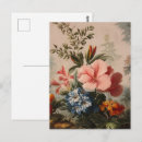 Search for vintage floral postcards Garden
