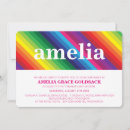 Search for rainbow bright invitations Trendy