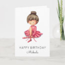 Search for ballerina birthday cards Girls
