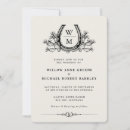 Search for horseshoe invitations Equestrian