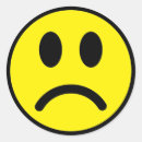 Search for emotional expression stickers Unhappy