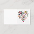 Search for valentines business cards Whimsical