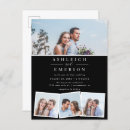 Search for collage wedding invitations Simple minimalist
