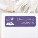 Search for purple heart return address labels Simple