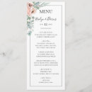 Search for blush and sage green wedding menus For her