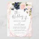 Search for watercolor roses wedding invitations Rose gold