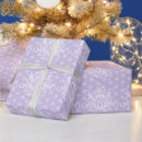 Search for purple snowflake wrapping paper Elegant