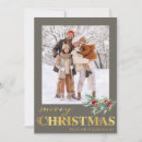 Search for green and gold christmas cards Merry
