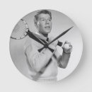 Search for tennis racket clocks Vintage