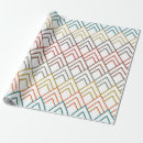 Search for black gold art deco wrapping paper Red