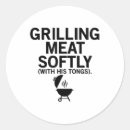 Search for funny bbq stickers Meat