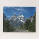 Search for grand teton national park puzzles Mountain range