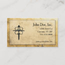 Search for parchment business cards Simple