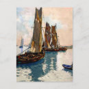 Search for vintage fishing postcards French
