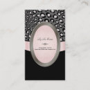 Search for spots business cards Pink