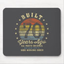Search for 70th birthday mousepads Sale