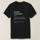 Search for funny school counselor tshirts Profession
