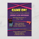 Search for girls laser tag invitations Kids