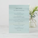 Search for watercolor wedding menus Modern