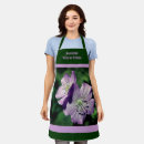 Search for purple flower aprons Mother